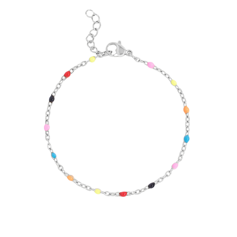 Rainbow Confetti Bracelet