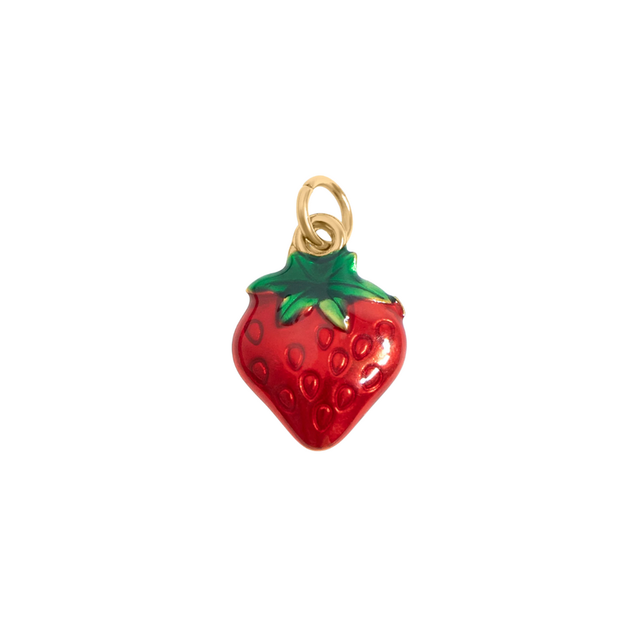 Strawberry Epoxy Charm
