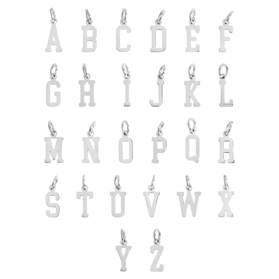 Sport Letter Charm
