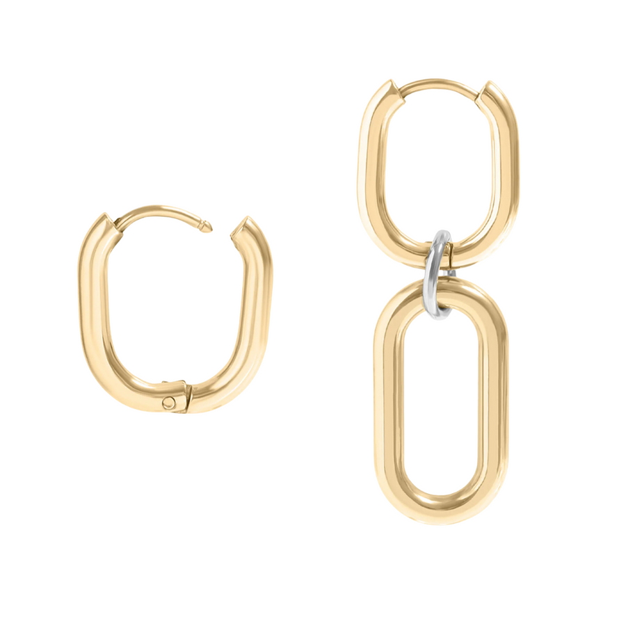 Convertible Huggie Earrings