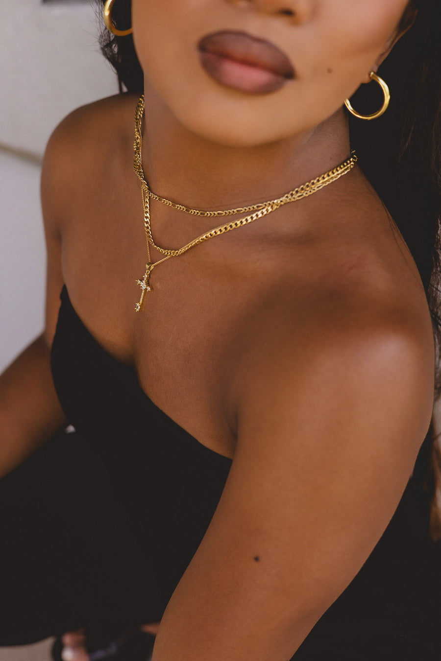 Cross Pendant Sunday Set