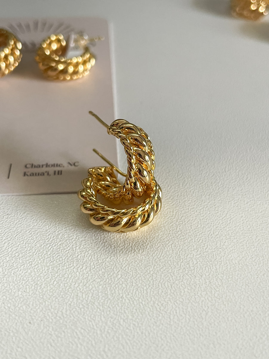 Darcy Hoop Earrings
