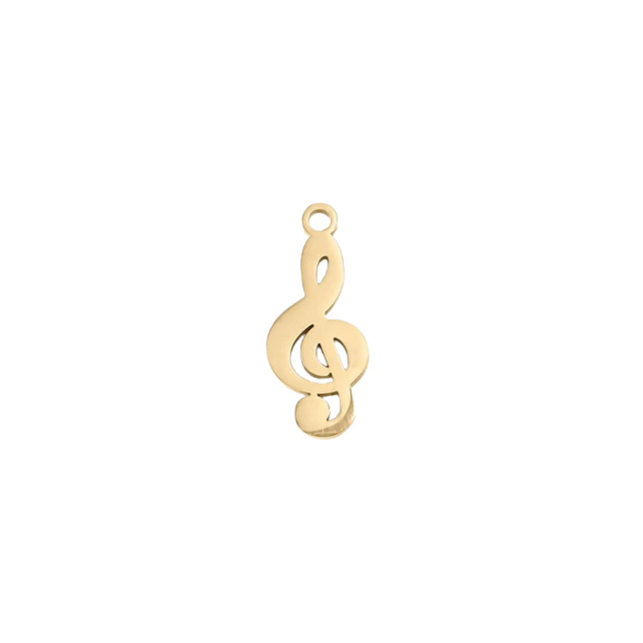 Treble Clef Music Charm