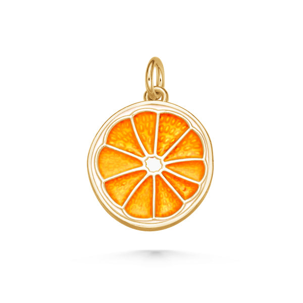 Orange Slice Charm