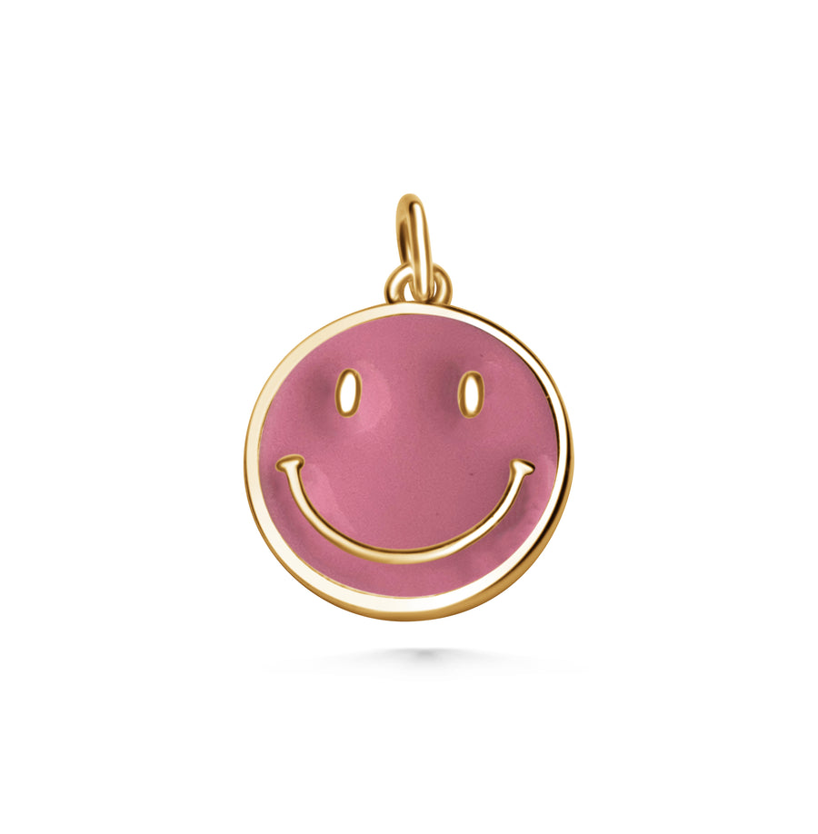 Colorful Smiley Face Charms