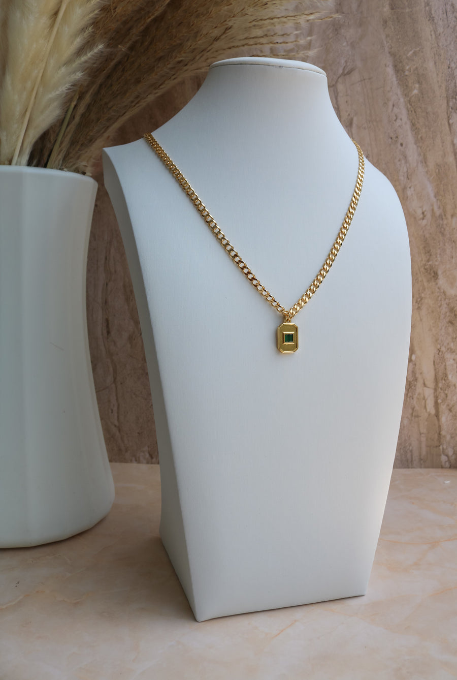 Emerald Medallion Sunday Set