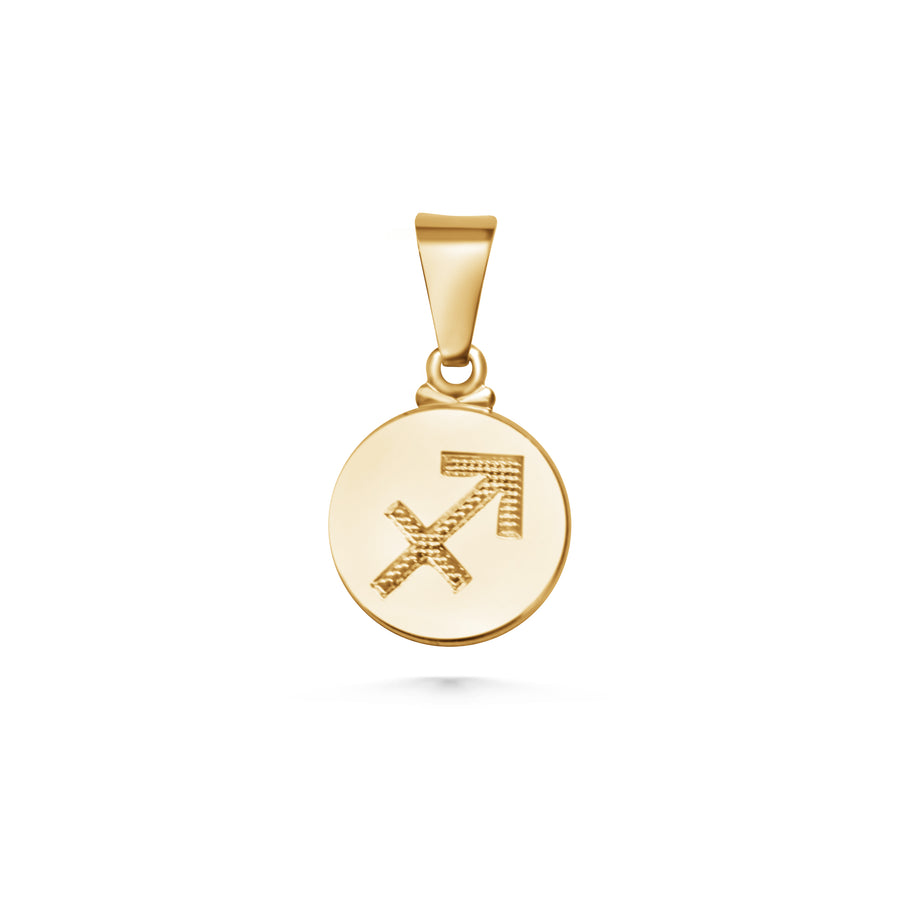 Zodiac Coin Charm