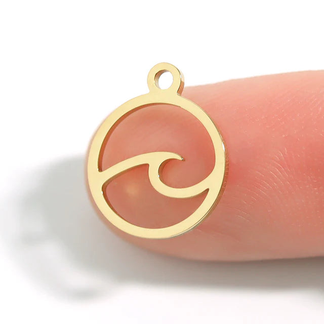 Circle Wave Charm