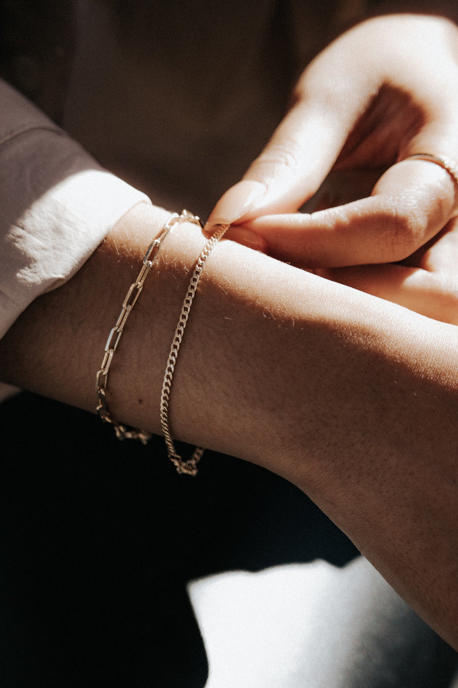 Star Paperclip Bracelet